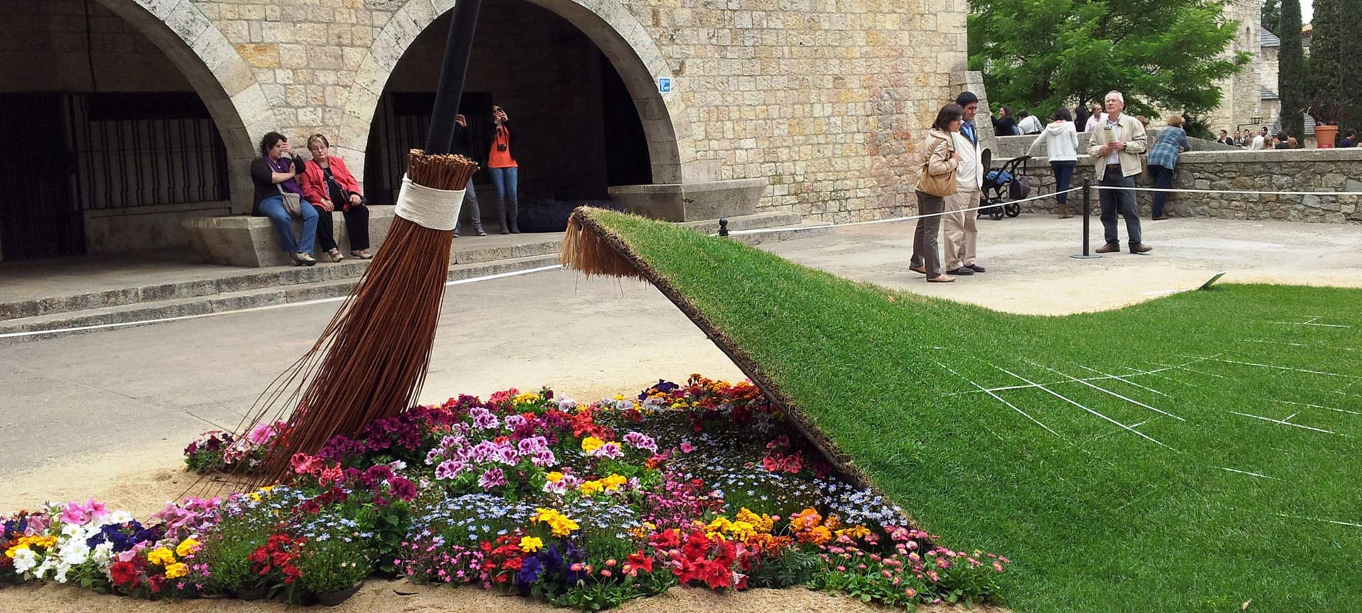 Girona, temps de flors (tiempo de flores)